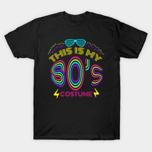 This Is My 80s Costume - Vintage Vaporwave T-Shirt T-Shirt